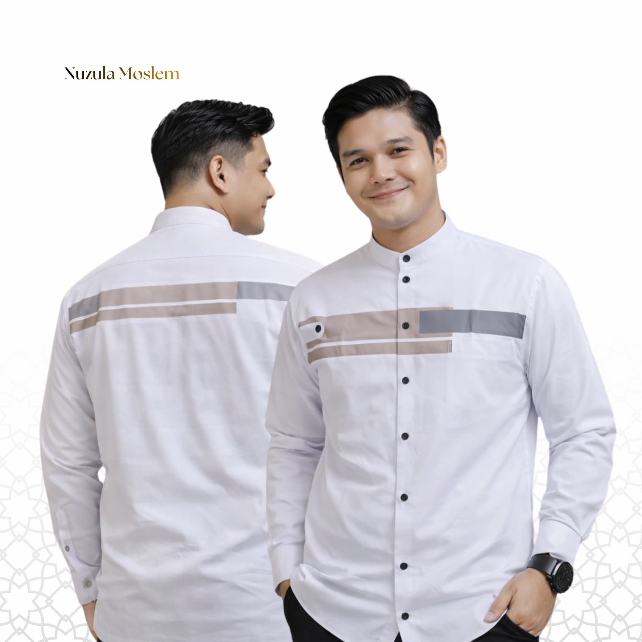 Kemeja Nuzula Putih
